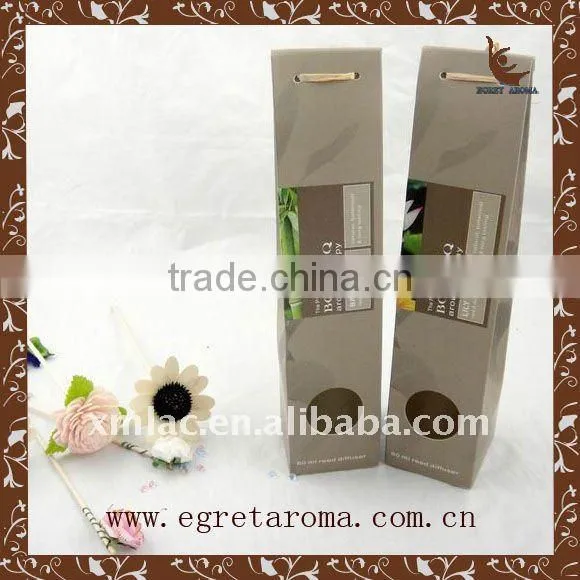 EA3-140013 Hotsale Decorative Natural Aroma Reed Diffuser With Wooden Cap photo-4