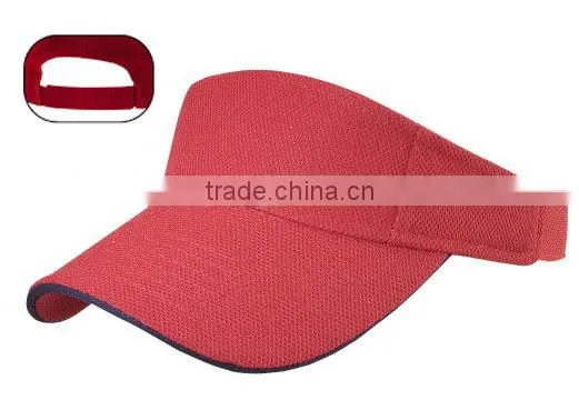 2014 High Quality Sun Visor Cap With Embroidery Logo Made in Guangdong photo-3