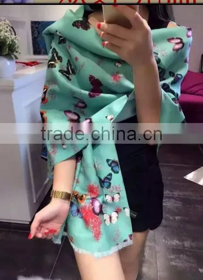 Custom Design Digital Printing Fashion Knitted Scarf photo-3
