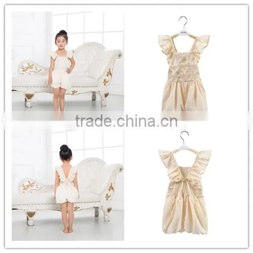 OEM High Quality Baby Romper Collar /baby Romper Wholesale Baby Clothes / Baby Lace Romper 2016 photo-2