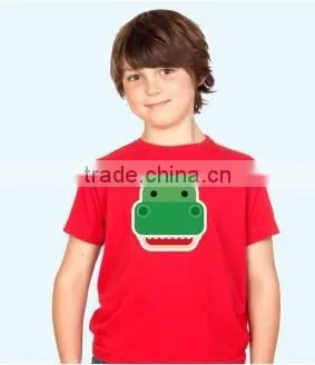 100% Cotton Solid Color Children's T-shirt Custom Wholesalefrom Ningbo China photo-3
