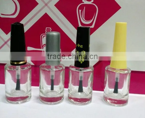 11 ml Round Nail Polish Bottle, Glass Nail Polish Bottle Set photo-3