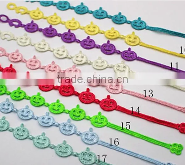 Funny Children Halloween LED Celebration Bracelets Light Luminous Bracelet Electronic 2016 photo-2