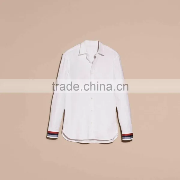 Creatively Designed Color Cuff High Quality Custom Shirt photo-4