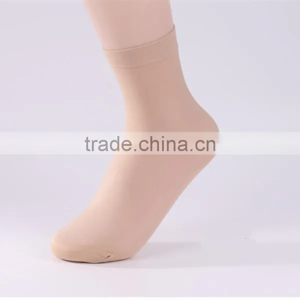 Amazing 10 Pairs/ Lot Black Nude Pure Color Short Sock Thin Transparent Crystal Silk Socks Girl Summer Women's Socks photo-2