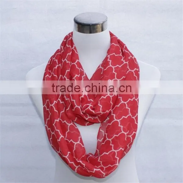 Wholesale Women Lovely Mint Clover Scarf photo-4