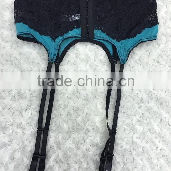 2016 New Arrival Sexy Waist Trainer Bra Panty Set Images photo-2