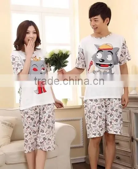 2015 Wholesale Couple Summer Pajamas photo-3