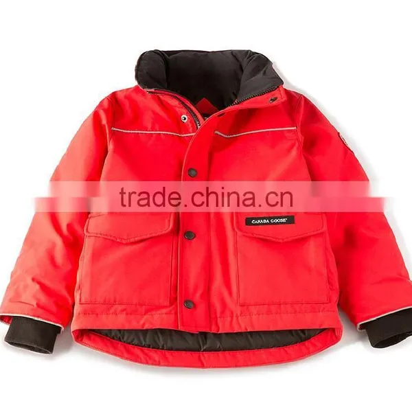 2017 OEM New Style Children's Clothing Hooded Custom Kids Winter Fur Jackets Wholesale in China photo-6