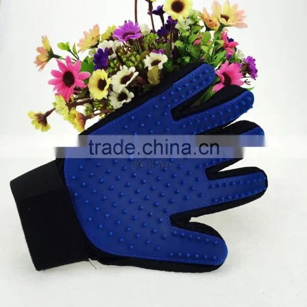 2017 FASHION Cleaning Bath Gloves,Silicone Pet Grooming Glove Brush photo-4
