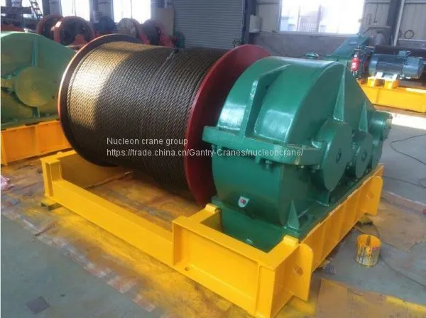 High Speed JM 5t Electric Winch photo-4