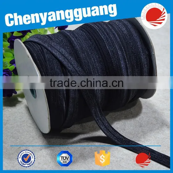 Custom Knotted Fold Over Elastic Hair Tie photo-5