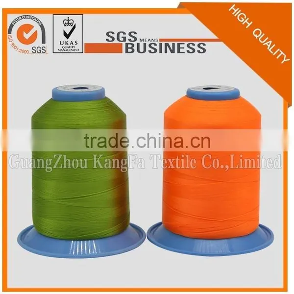 Factory Price 40# 1300M/roll 100% High Tenacity Spun 210D/3 Polyester Sewing Thread for Jackie-machine Sewing photo-3