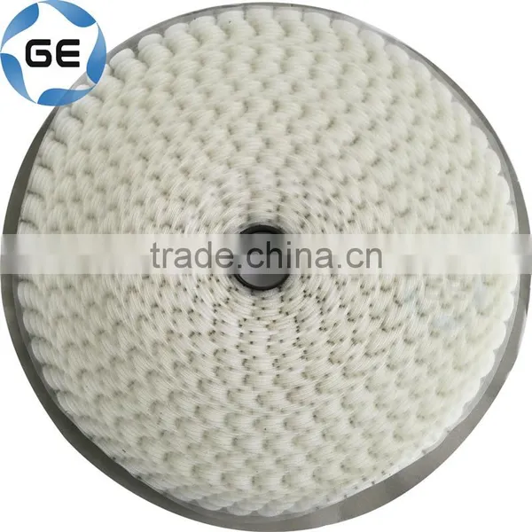 Self Adhesive Nylon Hook and Loop Dots With Anti-sticking Paper Customized Round Sticky Hook Loop Dot With Back Hot Melt Glue