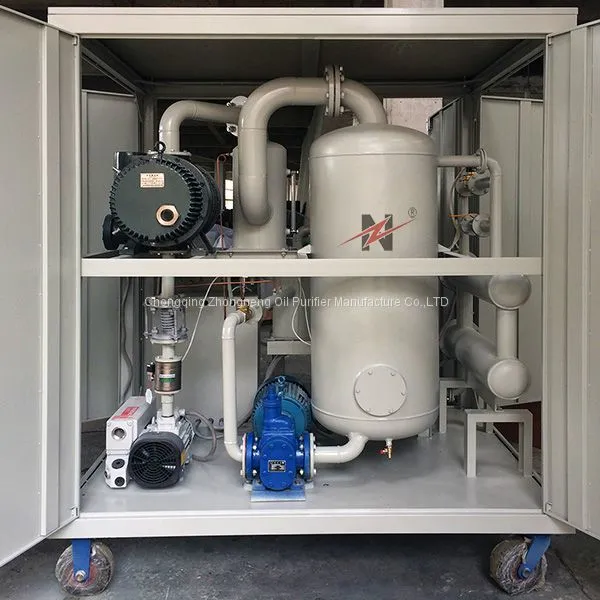 ZYD Double Stage Transformer Oil Rengeration Device photo-2