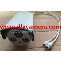 1.3Mp 960p Hislicon3518E 3Mp Big Lens POE IP 2Arrays IR50M Bullet Camera