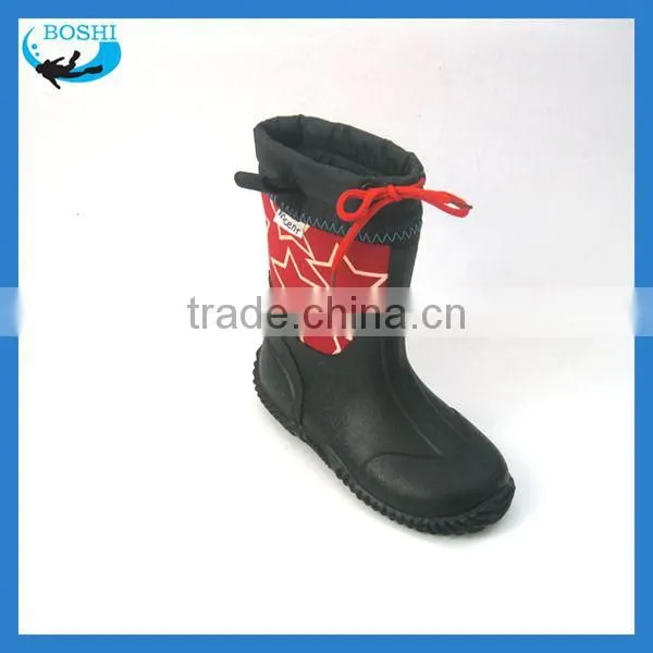 Kids Rubber Boots Transfer Printing photo-2