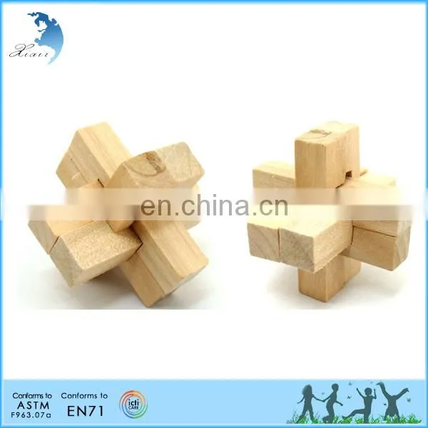 3d Wooden Block Puzzle,intelligence Wooden Block Puzzle