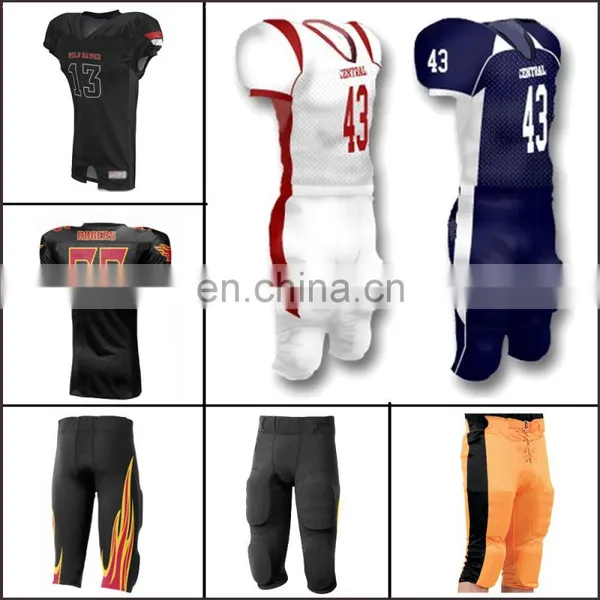 Reversible American Football Jersey, Custom Tackle Twill photo-6