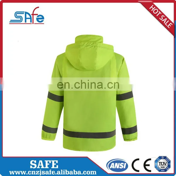 Fashionable Reflective Running Raincoat for Motocycle photo-3