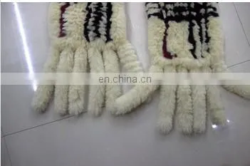 2017 Natural Rex Rabbit Fur Scarf Handsome Rex Rabbit Fur Scarf Accept OEM Real Fur Scarf photo-5