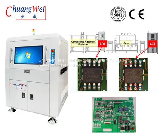 High Precision SMT Automatic On-line Aoi Machine and SPI System in SMT Line,CW-D586 photo-4