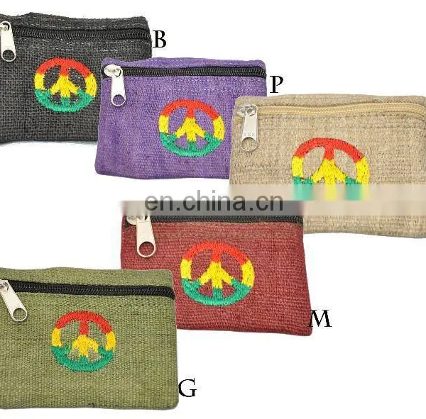 Rasta peace coin purse