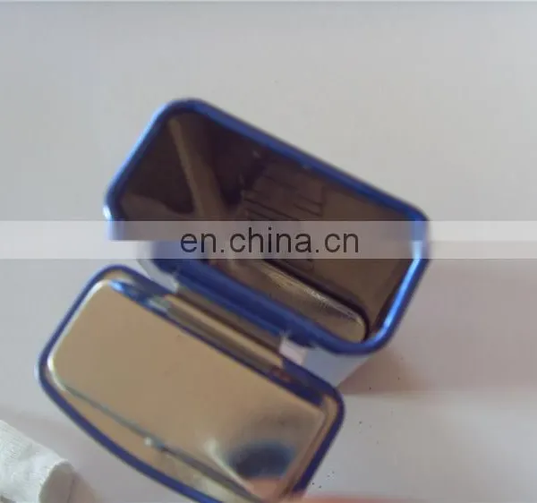 Classic Metal Pill Mint Box With Hinged Lid photo-5