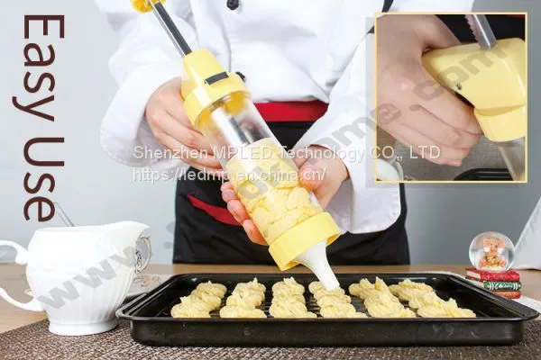 PLASTIC MANUAL COOKIE PRESS FOR DIY CK101