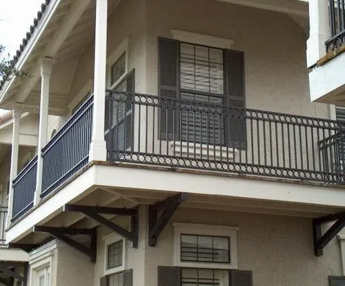 Wrought Iron Balcony Guardrail photo-3