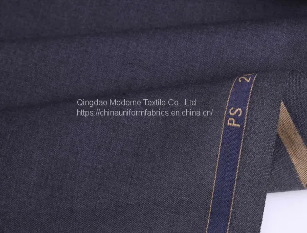 Wholesale High Quality Polyester Rayon Blend TR Suiting Fabric photo-3