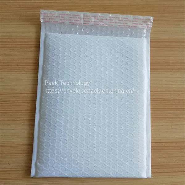 Custom Color and Size Poly Bubble Envelopes Printable Bubble Bags Protective Package photo-2
