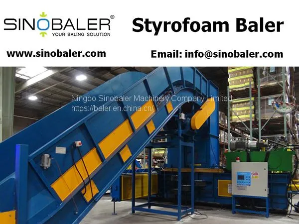 Styrofoam Baler Machine