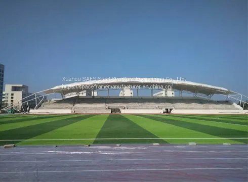 Jiangsu Taixing Middle School Stadium Membrane Canopy Project photo-2