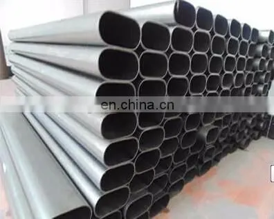 Cold Rolled ASTM ANSI JIS S235jr S275jr Oval Stainless Steel Pipe Tubing photo-3
