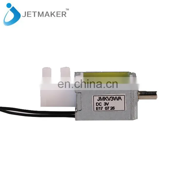Food Grade Miniature 3 Way Air 24V Solenoid Valve For Electronic Sphygmomanometer photo-4