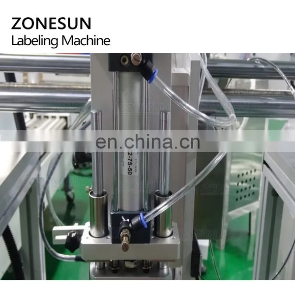 ZONESUN ZS-TB853 Sticker Table Automatic Flat Labeling Machine For Book Plate Carton Box photo-4