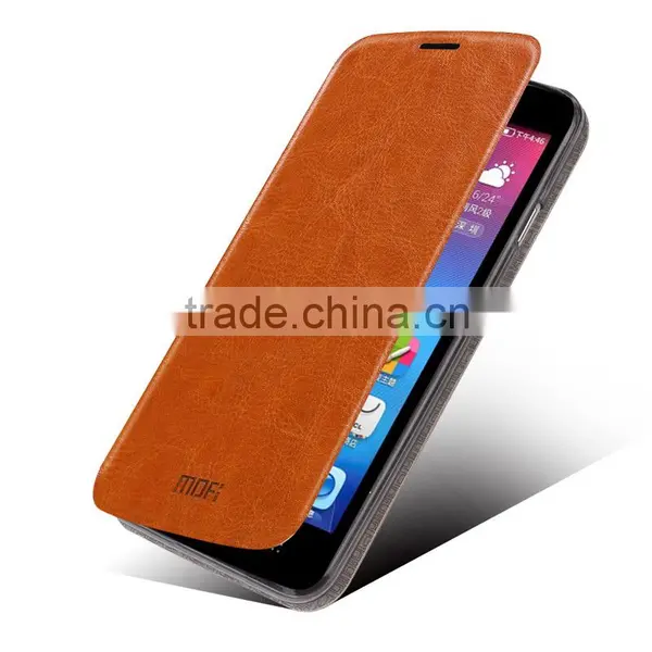 MOFi Case Funda Celular Housing for TCL P316L , Mobile Handset Coque Flip Leather Back Cover for TCL P316L photo-3