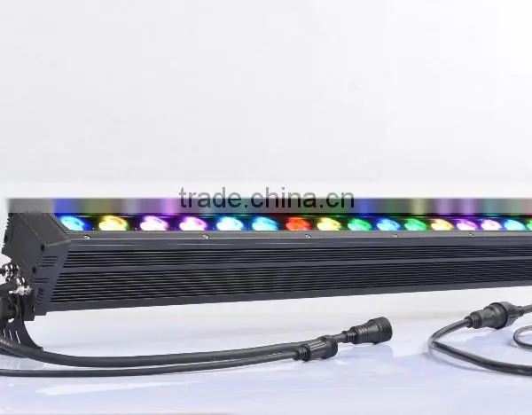 Waterproof 18pcs*10w RGBWA Led Strip Wall Washer Light photo-2