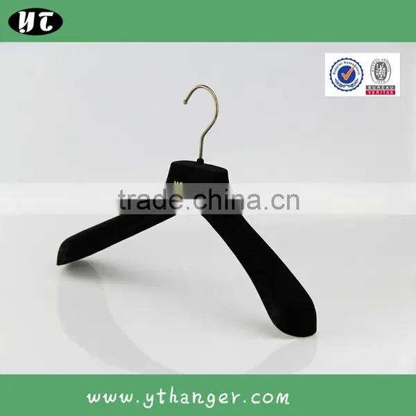 HA6983 Hot New Design Flocked Hanger Velvet Plastic Coat Hanger Supplier's Choice photo-6