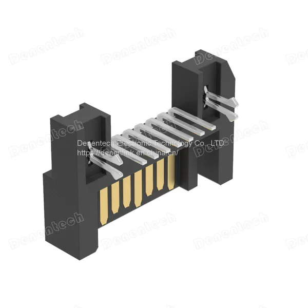 Denentech SATA 7P Male Right Angle Dip Connector photo-4
