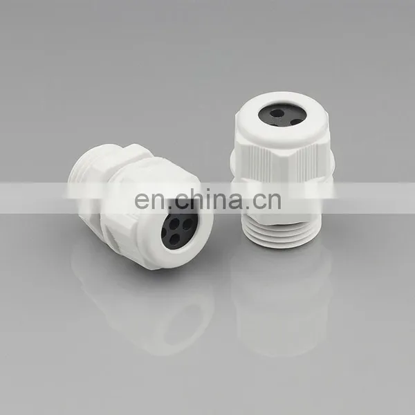 Ip68 Waterproof Plastic Cable Gland 2-6 Holes Nylon Multiple Insert Cable Gland Size photo-3