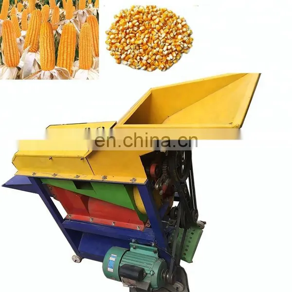 Small Electrical Farm Corn Sheller and Thresher Combined Shelling Threshing Machine photo-5