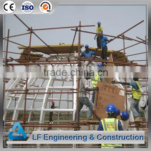Prefab Steel Space Frame Hotel Lobby Roof With Reasonable Price photo-2