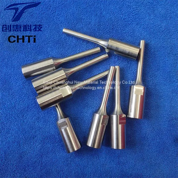 Customized Processing of Chuanghui Titanium Alloy Mechanical Ultrasonic Parts CNC Machining and Lathe photo-4