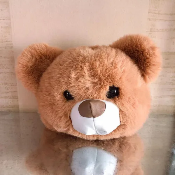 014Plush Rabbit Bag Cute Girl Bear Bag One Shoulder Oblique Straddle Bag Long Chain Imitation Rabbit Hair Bag Backpack photo-2