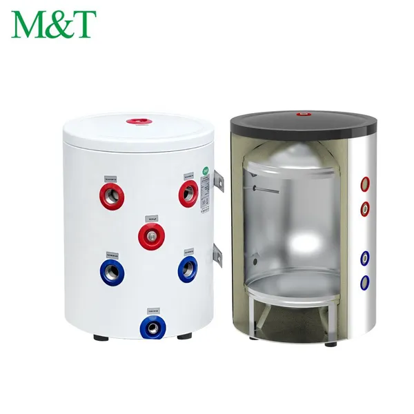 Customized 50liter Stainless Steel Household Square Heat Heat Pump Thermal Storage Buffer Water Tank photo-4