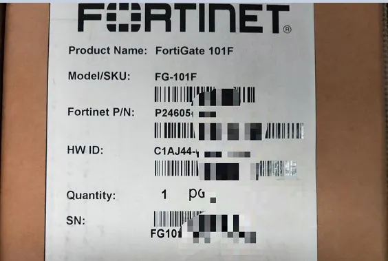Fortinet FortGate-100F корпоративный аппаратный межсетевой экран 