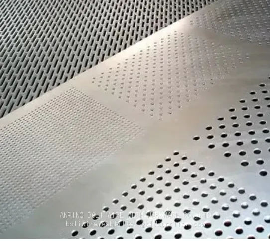 BOLI MESH/ New Enquiry of Punched Hole Perforated Metal Mesh,Stainless Steel Perforated Metal and Hot Zin Perforated Plate photo-2