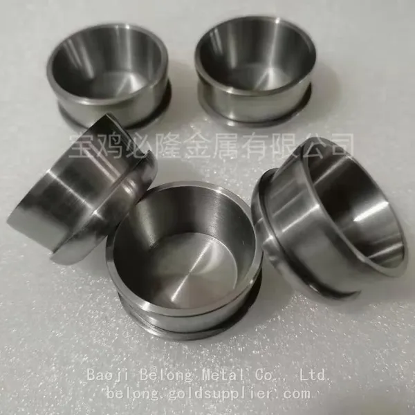 High-Performance 99.95% Purity Molybdenum Crucibles